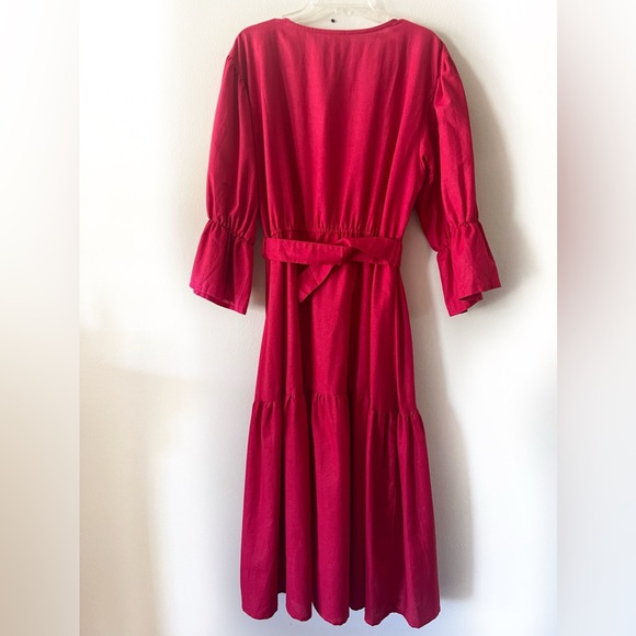 Elf Peony Linen Dress - Picture 13 of 16